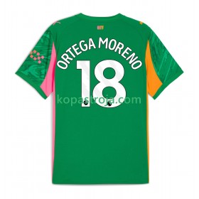 Billiga Fotbollströjor Manchester City ORTEGA MORENO 18 Målvakt Hemma tröja 2025/26 Kortärmad